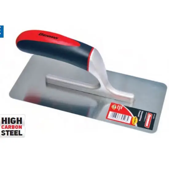 simító-vakolókanál, 2 komponensű műanyag markolat 110X240 Különleges ajánlat