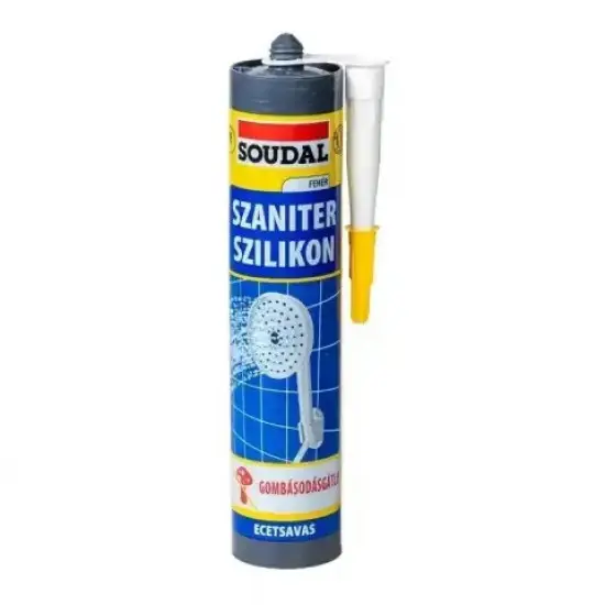 Korlátozott ajánlat Soudal szaniter szilikon fehér 280 ml