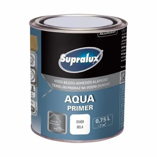 Supralux Aqua Primer alapozó fehér 0,75 l Újdonság