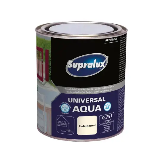 Szuper ajánlat Supralux Universal Aqua selyemf. elefántcsont 0,75 l