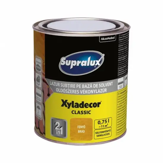 Supralux Xyladecor Classic vékonylazúr fenyő 0,75 l Kihagyhatatlan ajánlat