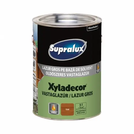 Kihagyhatatlan ajánlat Supralux Xyladecor vastaglazúr teak 5 l