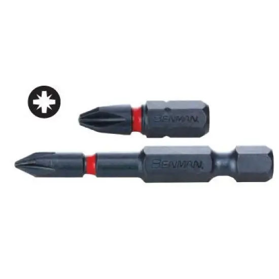 torziós csavarbehajtó bit, SUPER PZ 2x50mm , 10db/BOX Kiárusítás