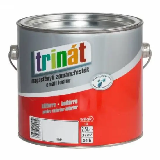 Prémium Trinát magasf. zománcfesték 100 fehér 2,5 l