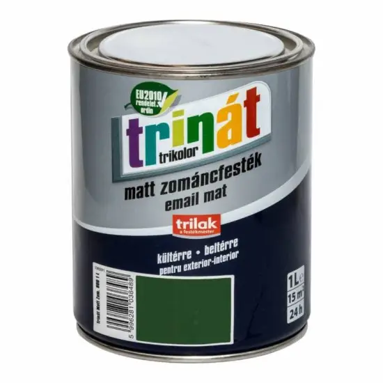Olcsóbb Trinát matt zománcfesték 601 zöld 1 l