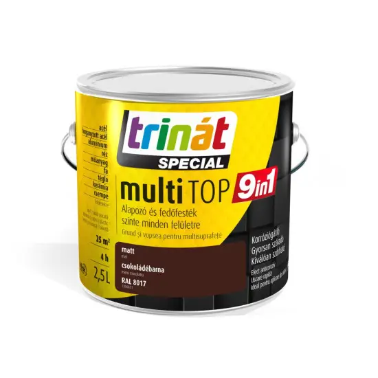 Expressz szállítás Trinát Multitop 9in1 RAL8017 csokoládébarna 2,5 l