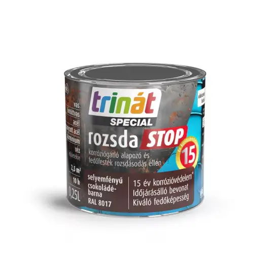 Nézd meg most Trinát Rozsdastop selyemf. RAL8017 csokoládébarna 0,25 l