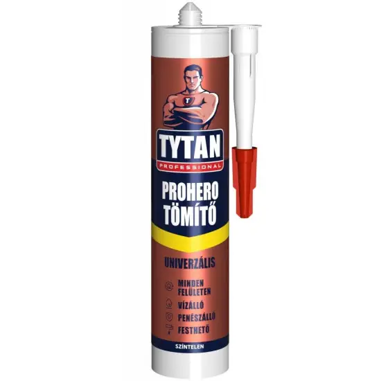 Azonnal elérhető Tytan Prohero tömítő színtelen, 280 ml