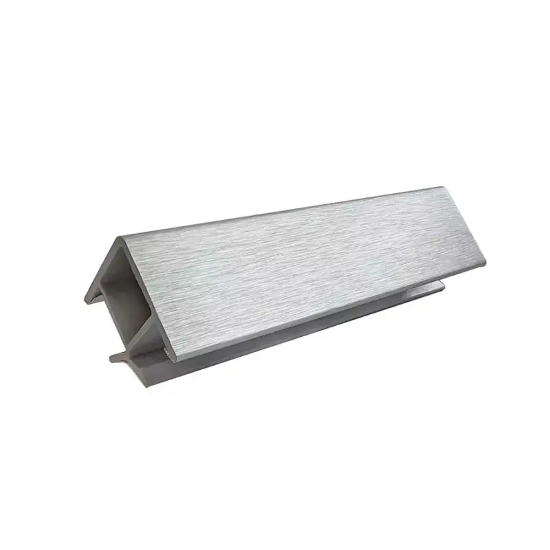 Alacsony ár Lábazatsarok 90° H: 100mm Szálcsiszolt alu 2620L