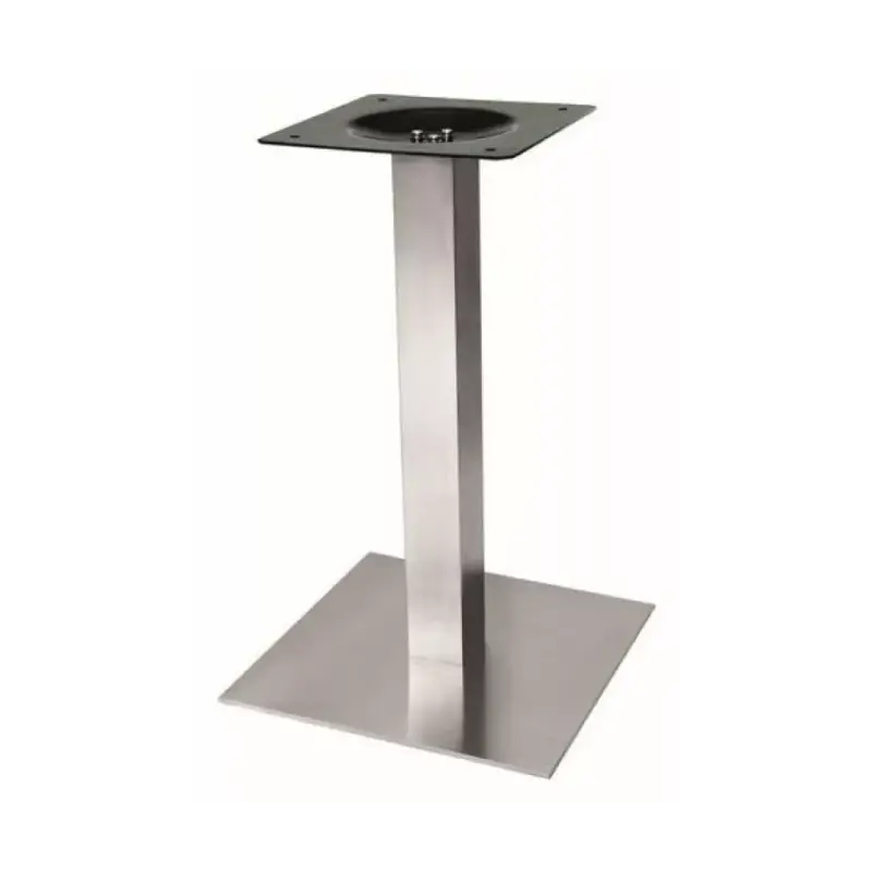 Bisztró asztalláb K-Strong 450x450mm H=730mm Nemesacél Korlátozott ajánlat