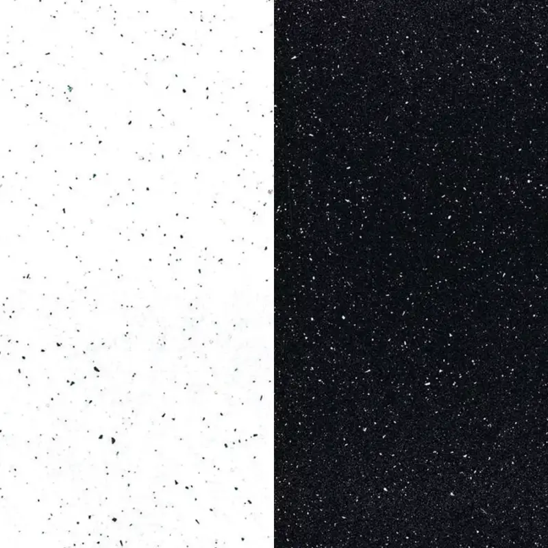 Konyhai hátfal K217 GM White Andromeda/K218 GM Black Andromeda 4100x640x10mm Kedvezmény