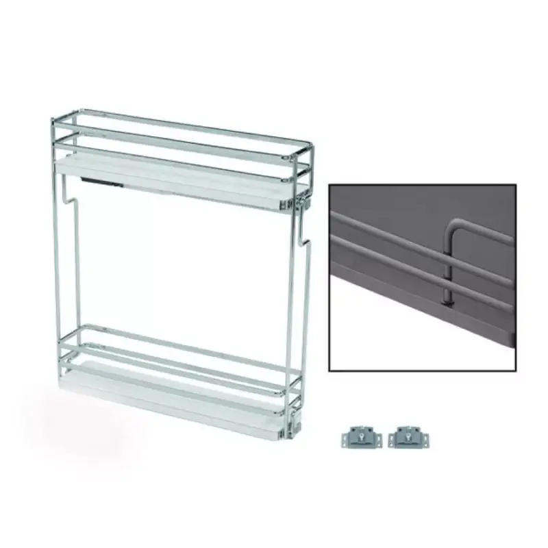Bestseller Fémrács ELQGM152SX Balos oldallapra szerelhető 107×531×475mm ANTRACIT