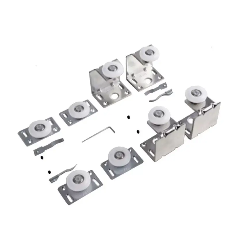 Legjobb ár Tolóajtó szerelvény RV30 Szett 2 ajtóhoz teherb.:30kg Aluminium