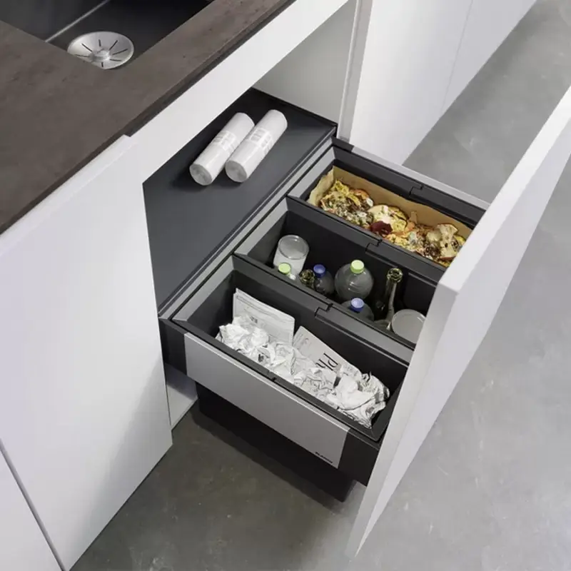 BLANCO SELECT II 60/3 szelektív hulladéktároló Biztonságos fizetés