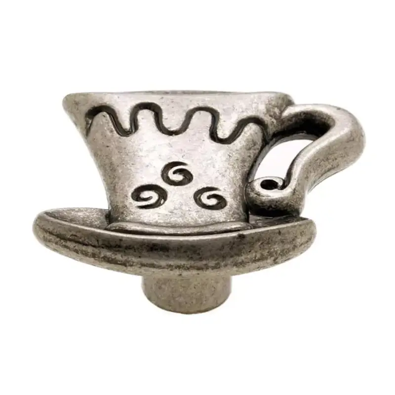 Fogantyú 1058-40 csésze Antik Ezüst Fém Outlet
