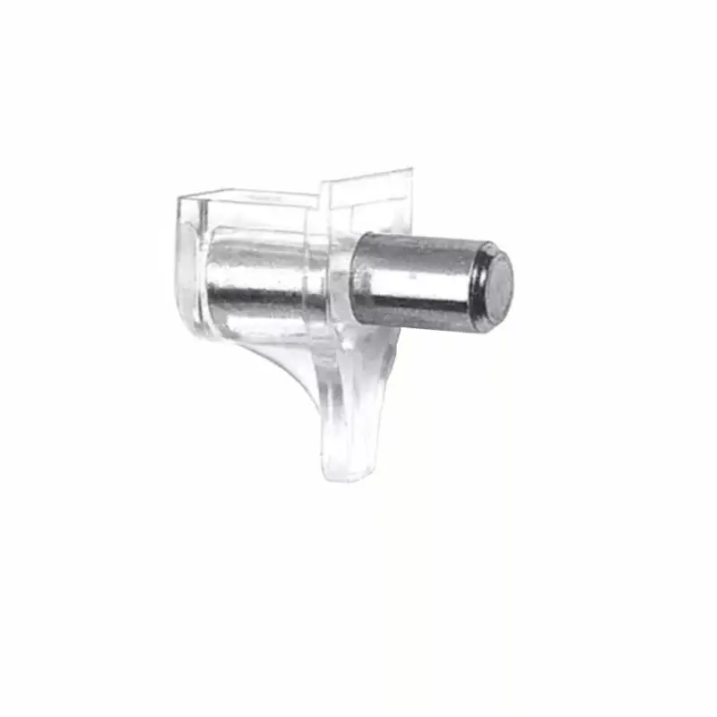 Legkelendőbb Polctartó fém Nikkel csapos ME13 méret: 5x17mm áttetsző
