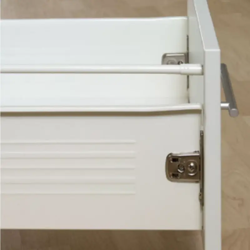 Biztonságos fizetés Fiókcsúszó FDS-FF 150 Fém fiókoldal 150x500mm fehér