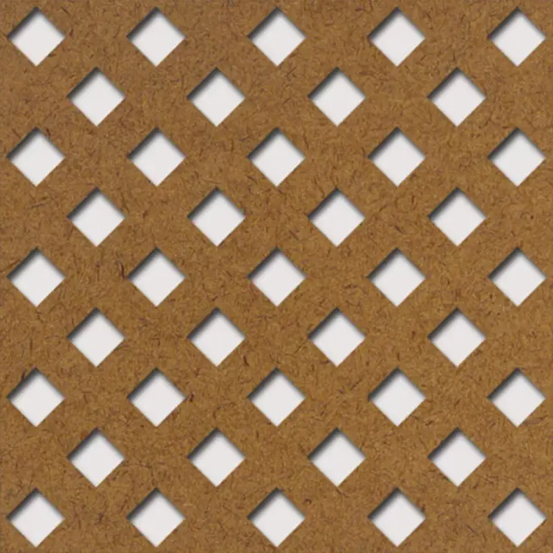 Grezzo natúr Hdf Franz perforációval 1520x605x3mm Legnépszerűbb