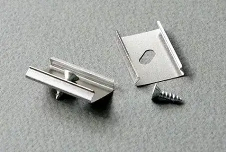 Led profil "Groove, Surface, Corner" profilokhoz rugós rögzítő elem Népszerű