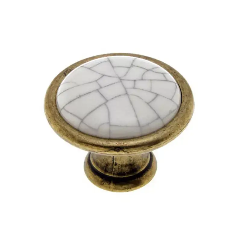 Árengedmény Fogantyú 1700-29 Antikolt Bronz-Tört Porcelán Fém-Porcelán