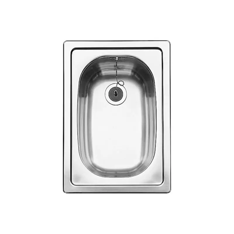 BLANCO TOP EE 3X4 mosogatótálca, natúr rozsdamentes acél, excenter nélkül, 1 1/2" lefolyó 470x330mm Szuper ajánlat