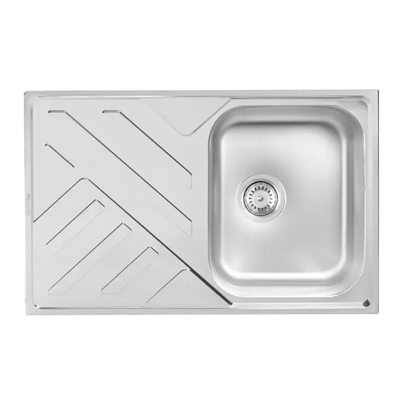 Expressz kézbesítés Aurora 1D Inox mosogató 790x500/195mm 186323 UTÓLSÓ db!!
