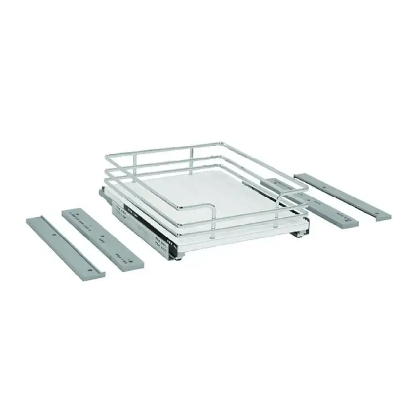 Fémrács CCTGM260 Oldalra Szerelhető 564×134×473mm Króm-Fehér Akció