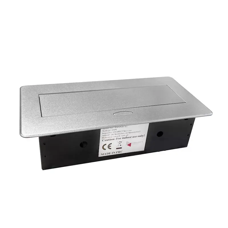Konnektor elosztó MODULBOX II - 2x230V + 2 USB Alumínium IP20 Expressz szállítás