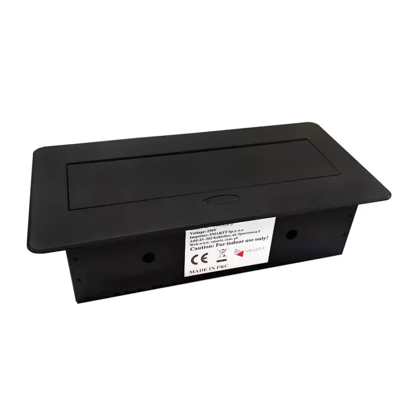 Azonnal elérhető Konnektor elosztó MODULBOX II - 2x230V + 2 USB Matt Fekete IP20