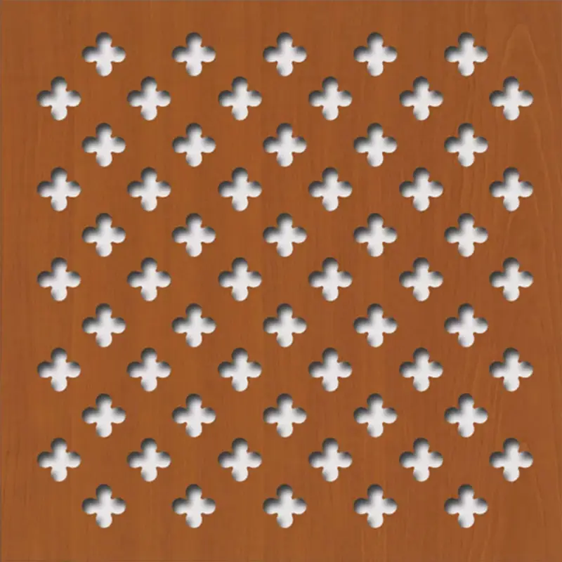 Laccato-Hdf Fiore perforációval 344 Cseresznye 1400x510x3mm Krono Szuper akció