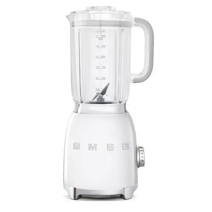 Akció SMEG TURMIXGÉP, 50-es évek retro design, 1,5 liter, 800 W, 4 fokozat, 3 program, fehér