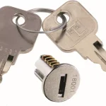 Árengedmény Bútorzár LE-Cserélhető zárbetét Z44/P4 B1,szám 18002 nikkel
