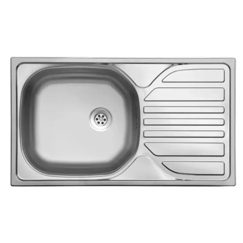 EVIDO BASIC roszdamentes mosogató, csepegtető, 860x435 mm, 1 1/2", natúr Ajánlat