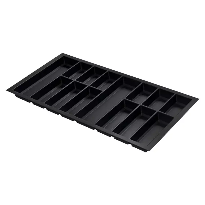 Expressz kézbesítés Evőeszköztartó Classico Kristall softTouch 100 (922x474 mm) fekete