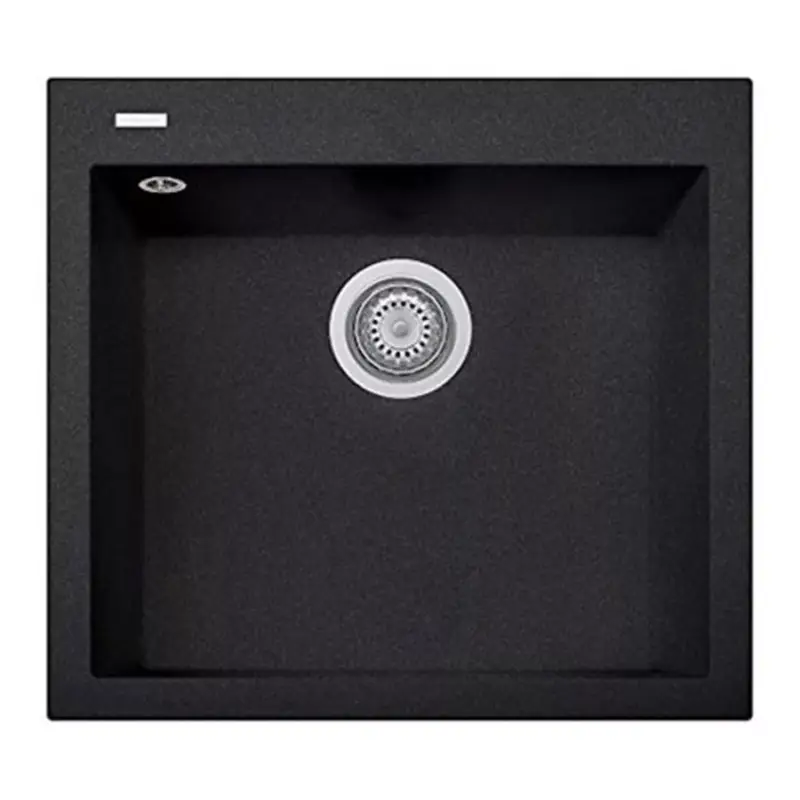 GRAWA PT5-5610N FEKETE gránit mosogató 560x500mm Outlet
