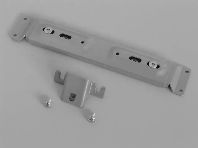 Fémrács CK130VE Előlaptartó garnitúra hossz: 250mm Szürke Biztonságos fizetés