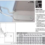 Fel és lenyíló vasalások 3672 020 004 FOLD B20 Szürke bal vízszint.harm. vas. Olcsóbb