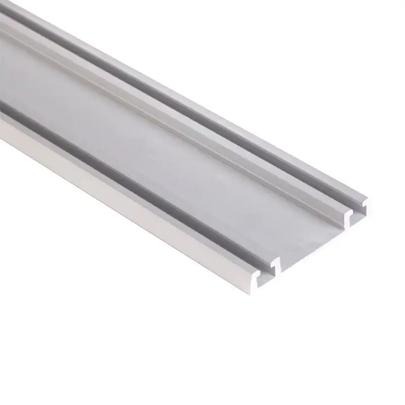 Expressz szállítás Tolóajtó Cleft alsó sín 3m Aluminium