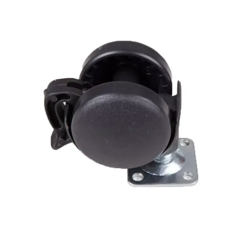 Biztonságos fizetés Bútorgörgő 50mm Talpas Fékes 311/FP.050 35kg Fekete
