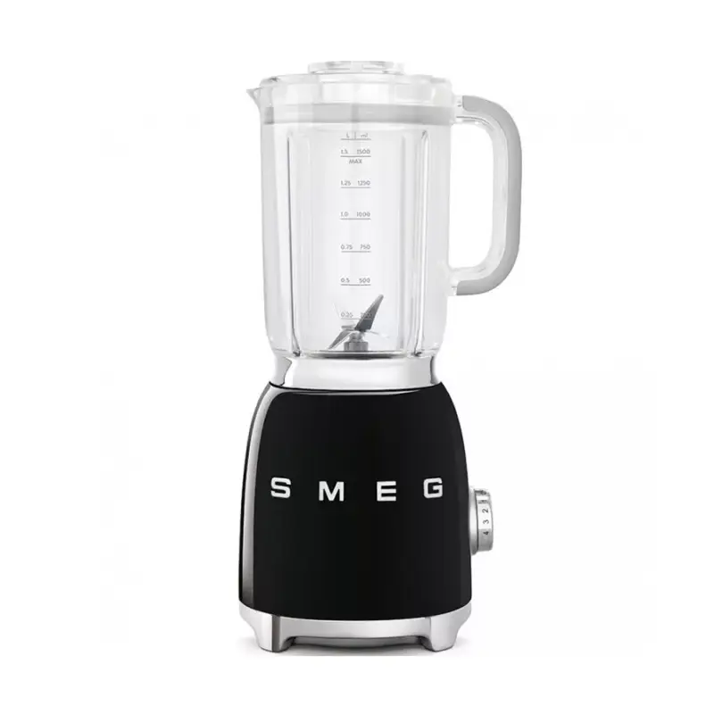 Biztonságos fizetés SMEG TURMIXGÉP, 50-es évek retro design, 1,5 liter, 800 W, 4 fokozat, 3 program, fekete