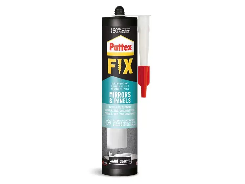 Expressz szállítás Pattex Fix Tükör ragasztó 440g TÖRTFEHÉR