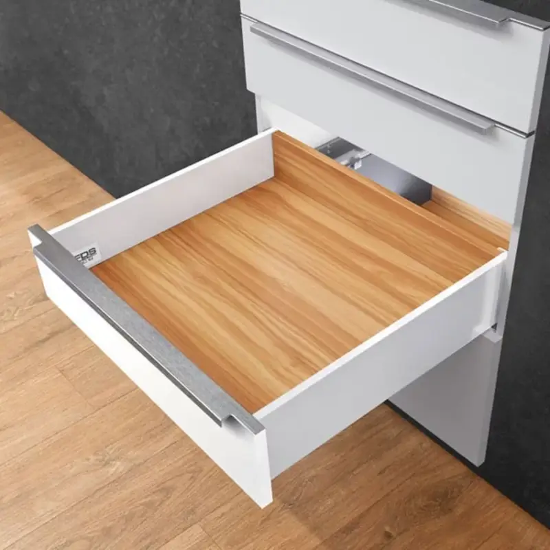Ajánlat Fiókcsúszó FDS-PRO 18 B duplafalú fiókoldal 350mm Fehér 40kg Fém