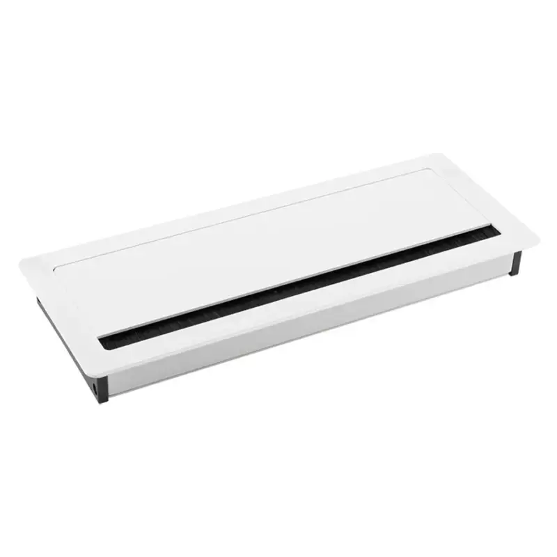 Kábelkivezető Fém 240x100x29mm Fehér Strong Ajánlat