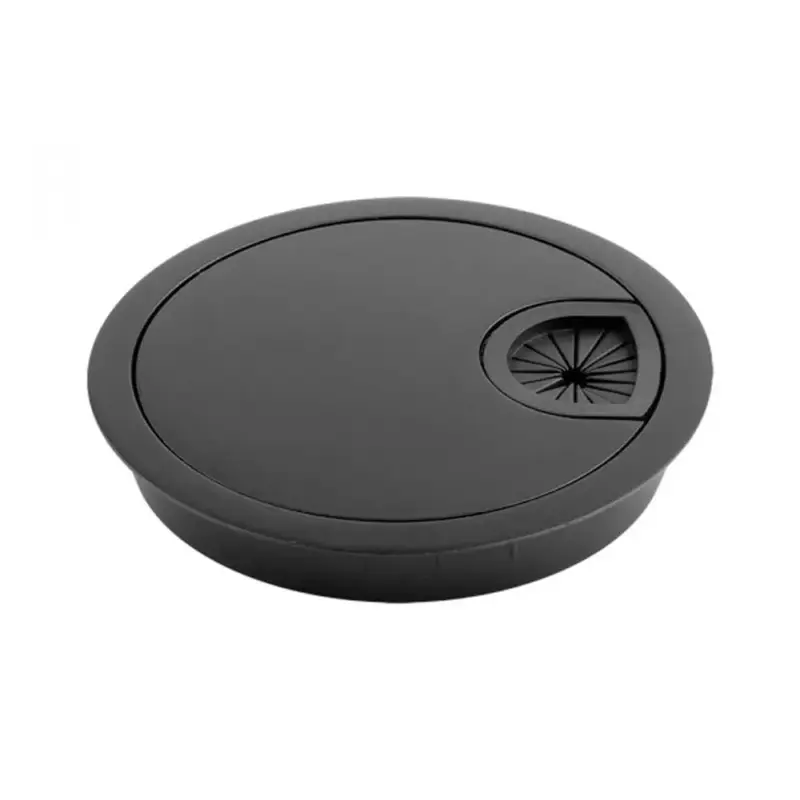 Legkelendőbb Kábelkivezető Fém 80mm Fekete Strong