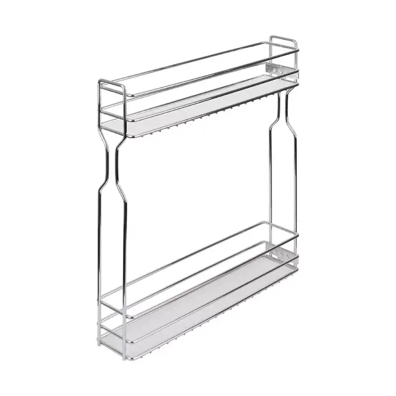 Kedvezményes ár StrongWire oldalsó fémrács 150mm, fióksín nélkül! Króm/fehér