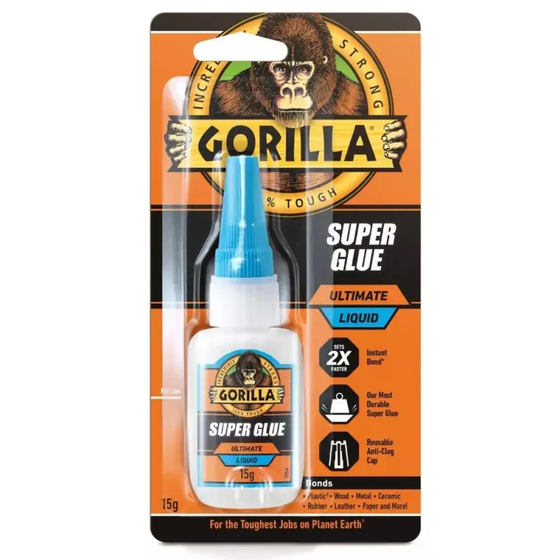 Kiárusítás Gorilla Super Glue ULTIMATE Pillanatragasztó 15gramm