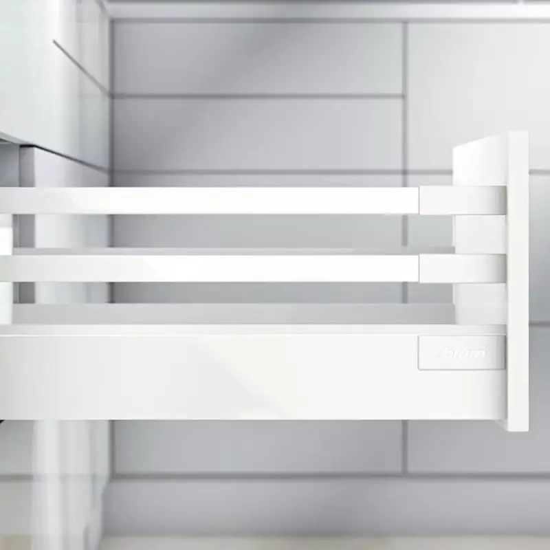 Blum Fiókrendszer ANTARO TBM Szett D-450-2-korlát 30kg Fehér Kiárusítás
