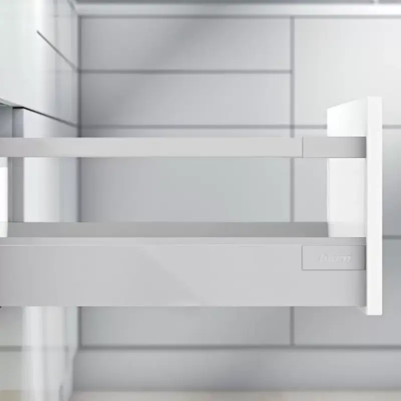 Blum Fiókrendszer ANTARO TBM Szett D-500-1-korlát 30kg Szürke Népszerű