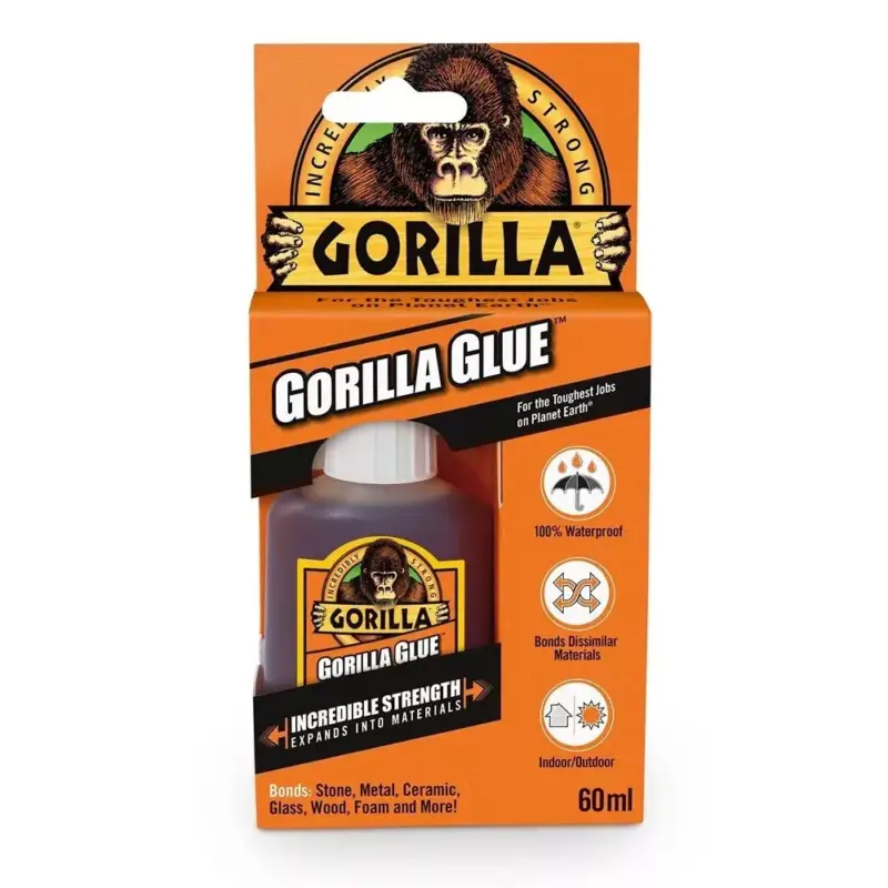 Korlátozott ajánlat Gorilla Glue Original PU Poliuretán Ragasztó 60ml D4