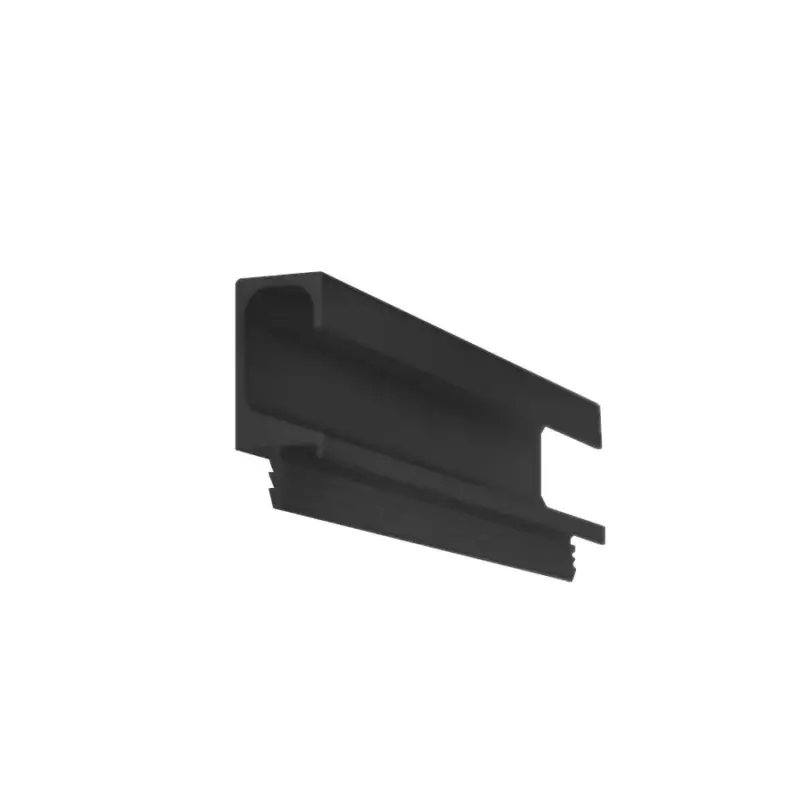 Expressz szállítás Fogantyú profil L015 Fekete 50x20x3000mm (UKW-7)